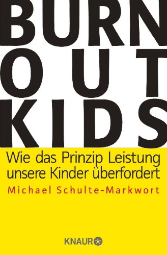 Buchcover und Innenansicht für das Buch: Burnout-Kids