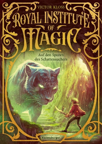 Buchcover und Innenansicht für das Buch: Royal Institute of Magic 2: The Shadowseeker