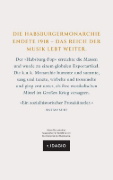 Buchcover und Innenansicht für das Buch: Der Klang der Monarchie