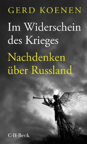 Buchcover und Innenansicht für das Buch: Im Widerschein des Krieges