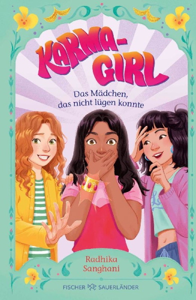 Buchcover und Innenansicht für das Buch: The Girl Who Couldn't Lie