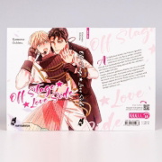 Buchcover und Innenansicht für das Buch: Off Stage Love Side