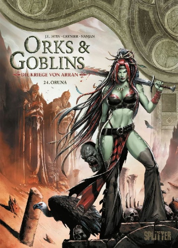 Buchcover und Innenansicht für das Buch: Orcs et Gobelins 24