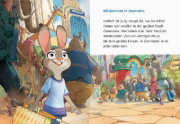 Buchcover und Innenansicht für das Buch: Disney Zoomania - Das offizielle Erstlesebuch zu Film 1