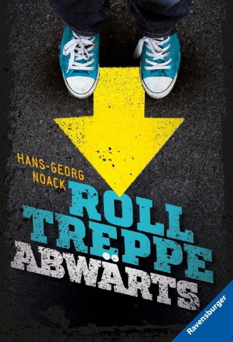 Buchcover und Innenansicht für das Buch: Rolltreppe abwärts