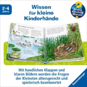 Buchcover und Innenansicht für das Buch: Wieso? Weshalb? Warum? junior, Band 15: Unsere Tierkinder