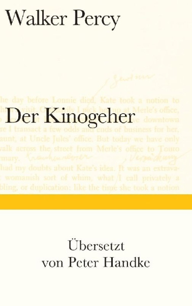 Buchcover und Innenansicht für das Buch: Der Kinogeher