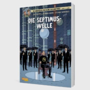 Buchcover und Innenansicht für das Buch: L'ONDE SEPTIMUS