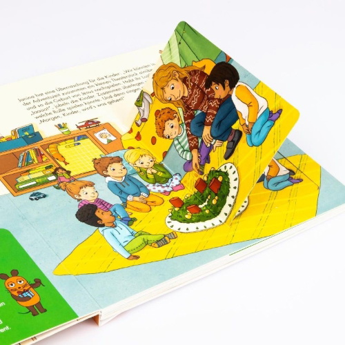 Buchcover und Innenansicht für das Buch: Frag doch mal ... die Maus: Weihnachten