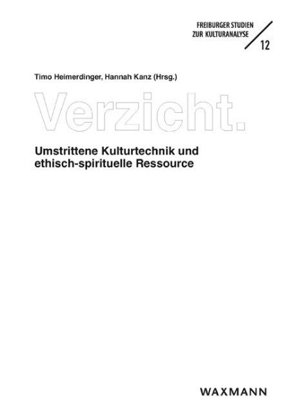 Buchcover und Innenansicht für das Buch: Verzicht