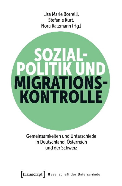 Buchcover und Innenansicht für das Buch: Sozialpolitik und Migrationskontrolle