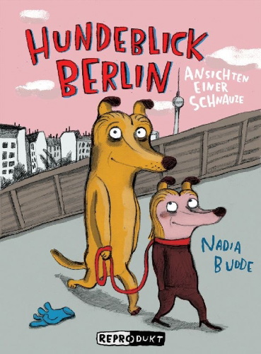 Buchcover und Innenansicht für das Buch: Hundeblick Berlin