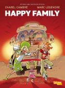 Buchcover und Innenansicht für das Buch: Robbedoes: Happy Family