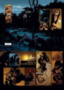 Buchcover und Innenansicht für das Buch: Tarzan (Graphic Novel)