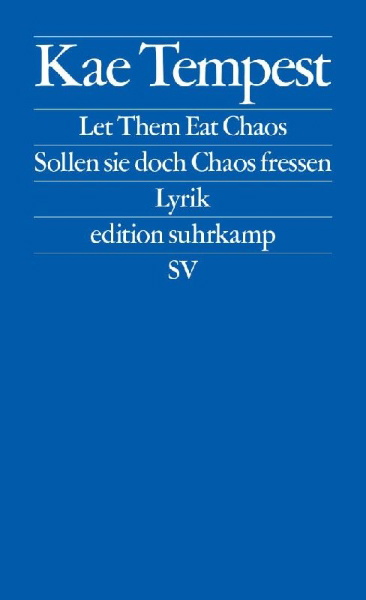 Buchcover und Innenansicht für das Buch: Let Them Eat Chaos