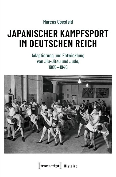 Buchcover und Innenansicht für das Buch: Japanischer Kampfsport im Deutschen Reich