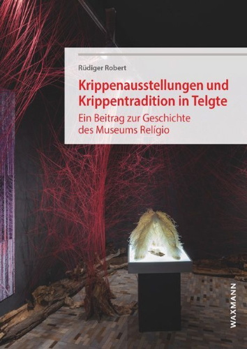 Buchcover und Innenansicht für das Buch: Krippenausstellungen und Krippentradition in Telgte