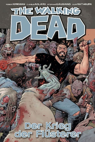 Buchcover und Innenansicht für das Buch: The Walking Dead 27: Der Krieg der Flüsterer