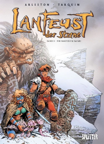 Buchcover und Innenansicht für das Buch: Lanfeust der Sterne. Band 5