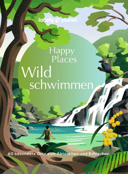 Buchcover und Innenansicht für das Buch: The Joy of Wild Swimming