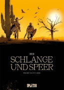 Buchcover und Innenansicht für das Buch: Schlange und Speer. Band 1