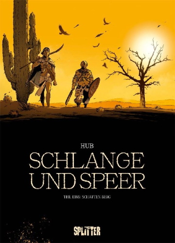 Buchcover und Innenansicht für das Buch: Schlange und Speer. Band 1
