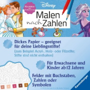 Buchcover und Innenansicht für das Buch: Disney - Malen nach Zahlen: Love Stories