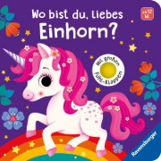 Buchcover und Innenansicht für das Buch: Wo bist du, liebes Einhorn?