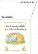 Buchcover und Innenansicht für das Buch: Guess How Much I Love You