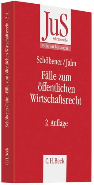 Buchcover und Innenansicht für das Buch: Fälle zum Öffentlichen Wirtschaftsrecht