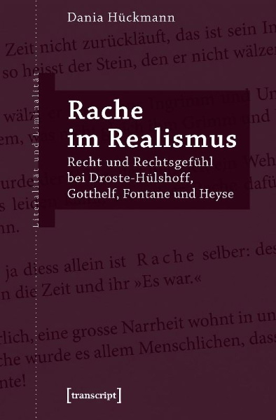 Buchcover und Innenansicht für das Buch: Rache im Realismus