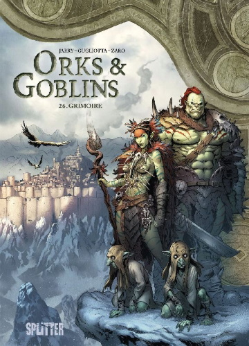 Buchcover und Innenansicht für das Buch: Orcs et Gobelins 26