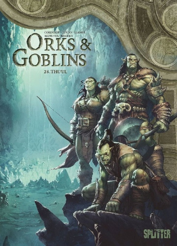 Buchcover und Innenansicht für das Buch: Orcs et Gobelins 28