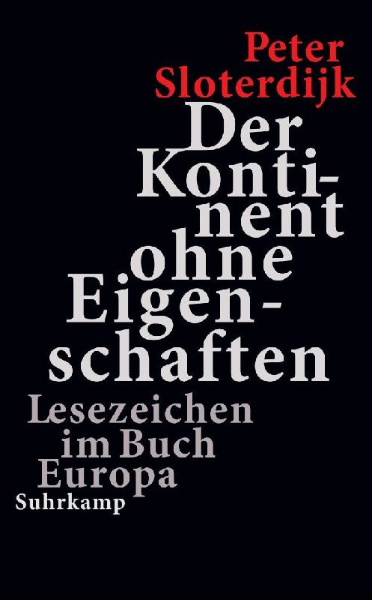 Buchcover und Innenansicht für das Buch: Der Kontinent ohne Eigenschaften