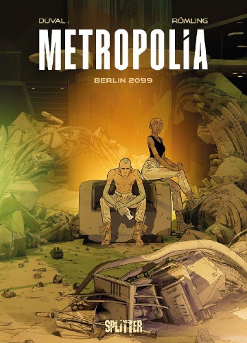 Buchcover und Innenansicht für das Buch: Metropolia 1