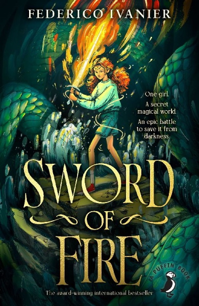 Buchcover und Innenansicht für das Buch: Sword of Fire