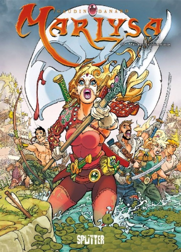 Buchcover und Innenansicht für das Buch: Marlysa. Band 17