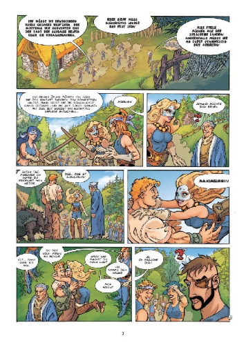 Buchcover und Innenansicht für das Buch: Marlysa. Band 17