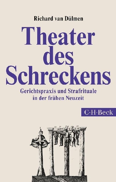 Buchcover und Innenansicht für das Buch: Theater des Schreckens