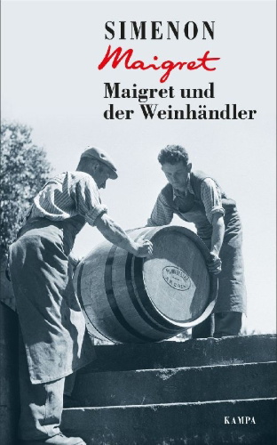 Buchcover und Innenansicht für das Buch: Maigret et le marchand de vin
