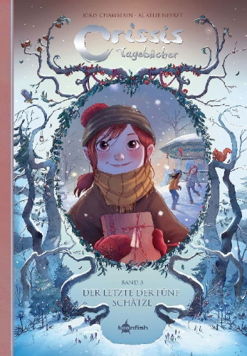 Buchcover und Innenansicht für das Buch: Les Carnets de Cerise 3
