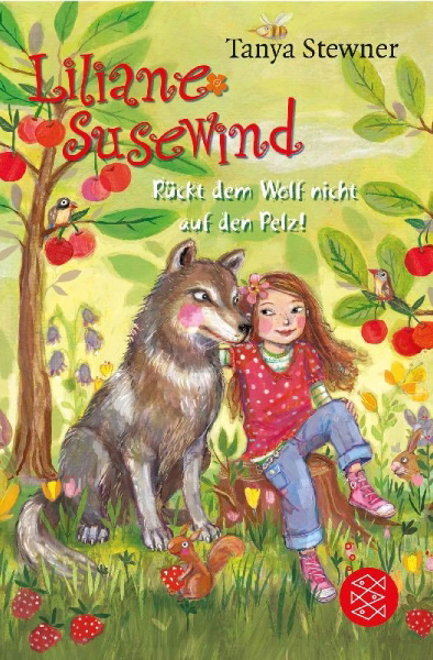 Buchcover und Innenansicht für das Buch: Liliane Susewind - Rückt dem Wolf nicht auf den Pelz!