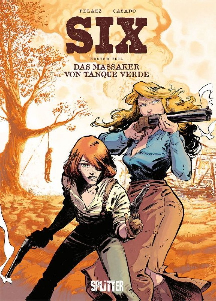 Buchcover und Innenansicht für das Buch: SIX. Band 1