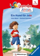 Buchcover und Innenansicht für das Buch: Leserabe mit Mildenberger Silbenmethode - Ein Hund für Jule