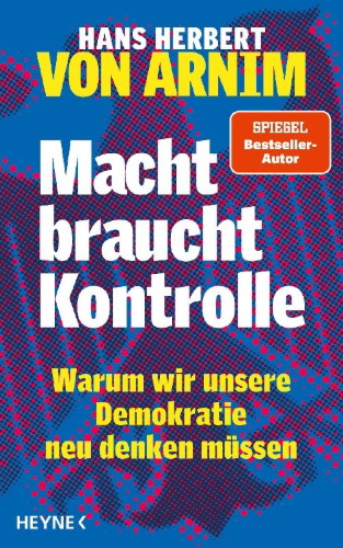 Buchcover und Innenansicht für das Buch: Macht braucht Kontrolle