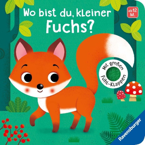 Buchcover und Innenansicht für das Buch: Wo bist du, kleiner Fuchs?