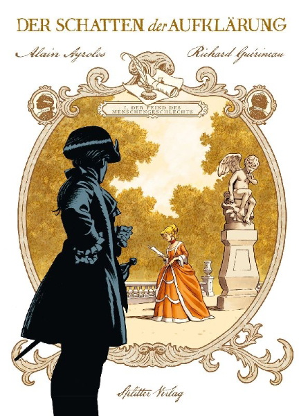 Buchcover und Innenansicht für das Buch: L'ombre des lumières 1