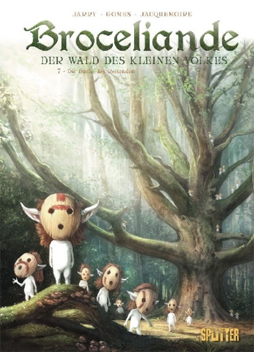 Buchcover und Innenansicht für das Buch: Broceliande. Band 7