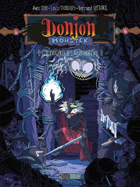 Buchcover und Innenansicht für das Buch: Donjon Monster 17