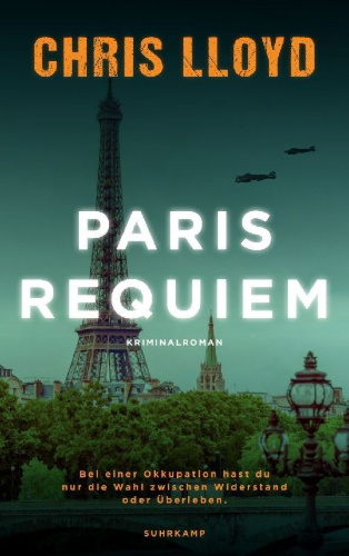 Buchcover und Innenansicht für das Buch: Paris Requiem